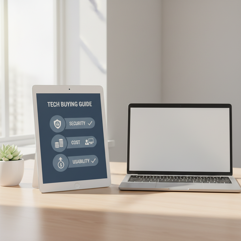 Technology buying guide checklist for choosing best technology in 2026