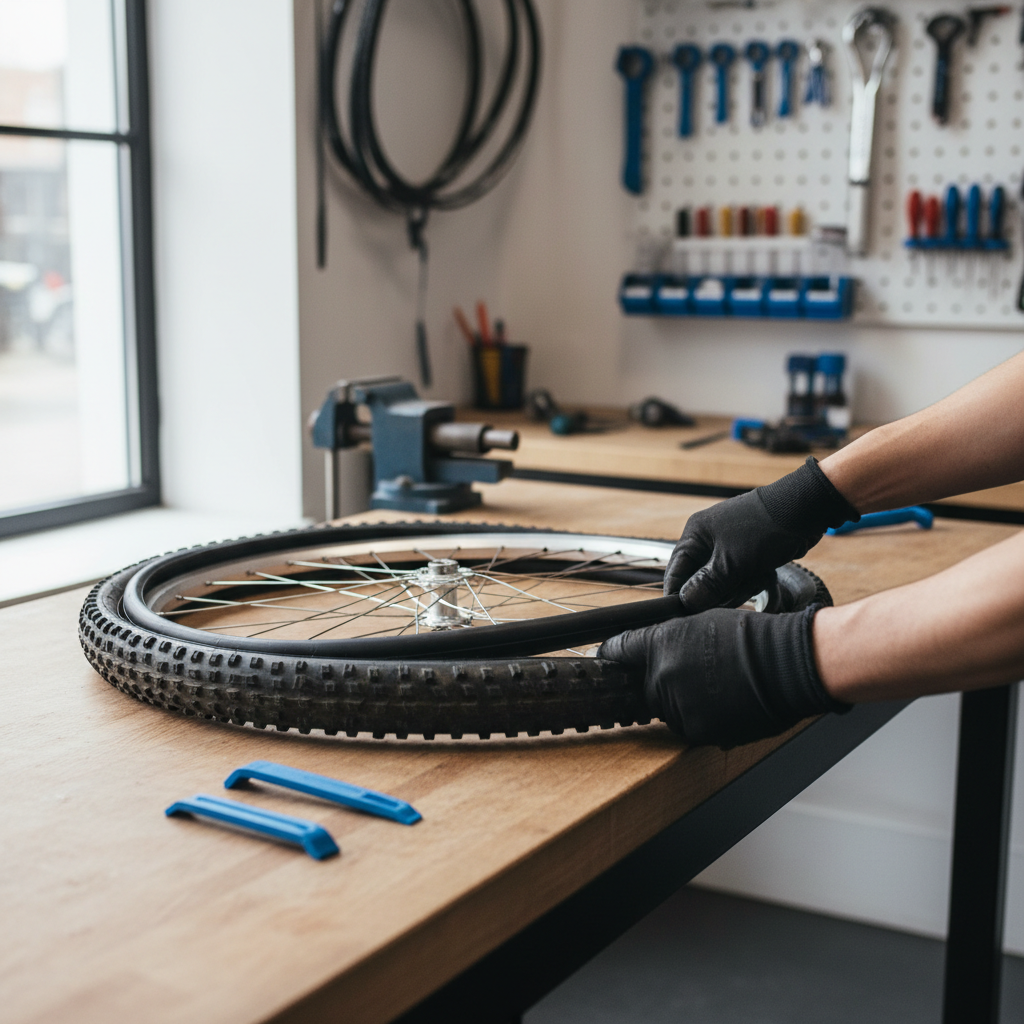 Installing a 26 inch bike tube correctly to avoid pinch flats