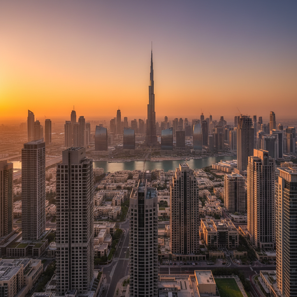 Dubai skyline at sunset travel planning overview