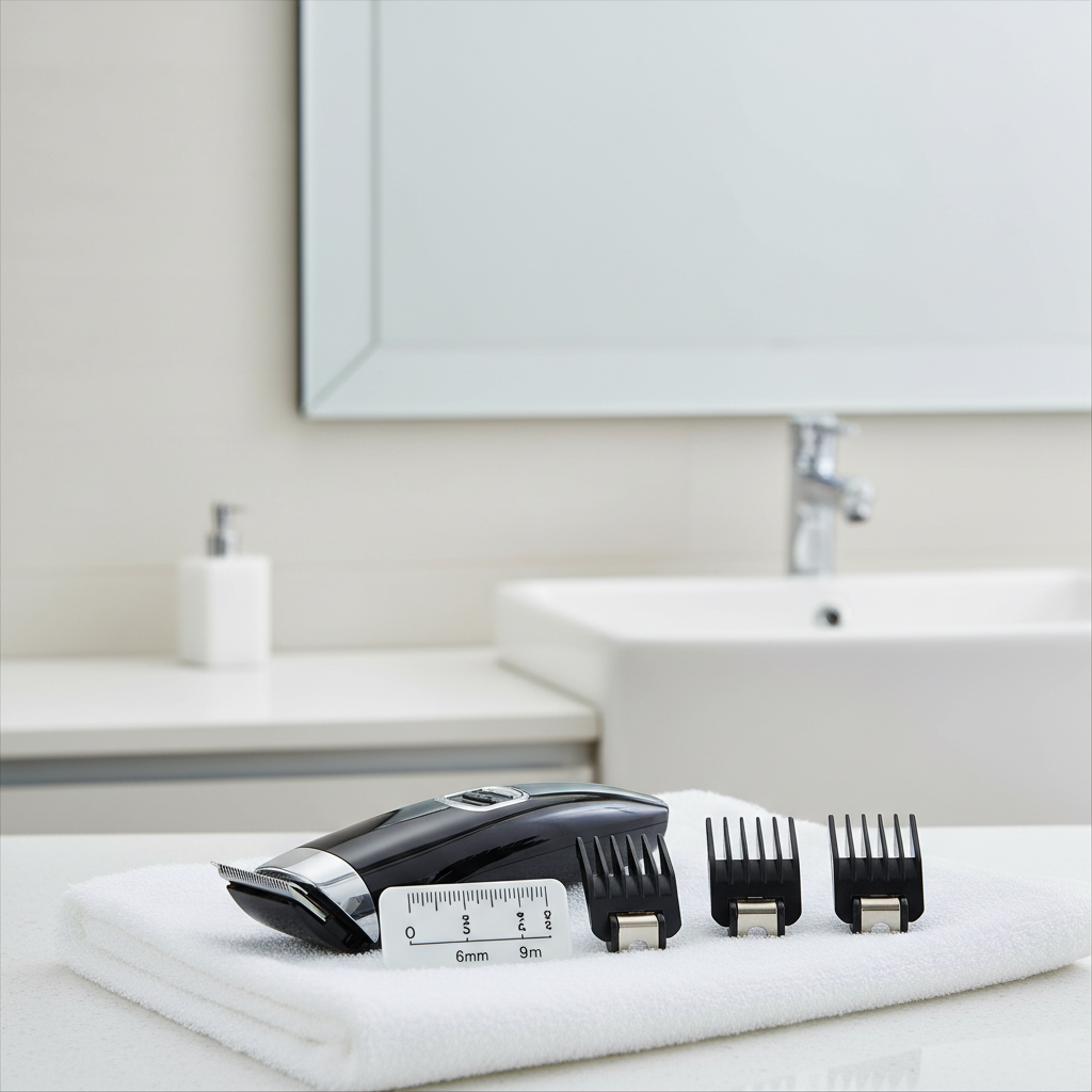 Choosing bikini line trimming length with clipper guard sizes