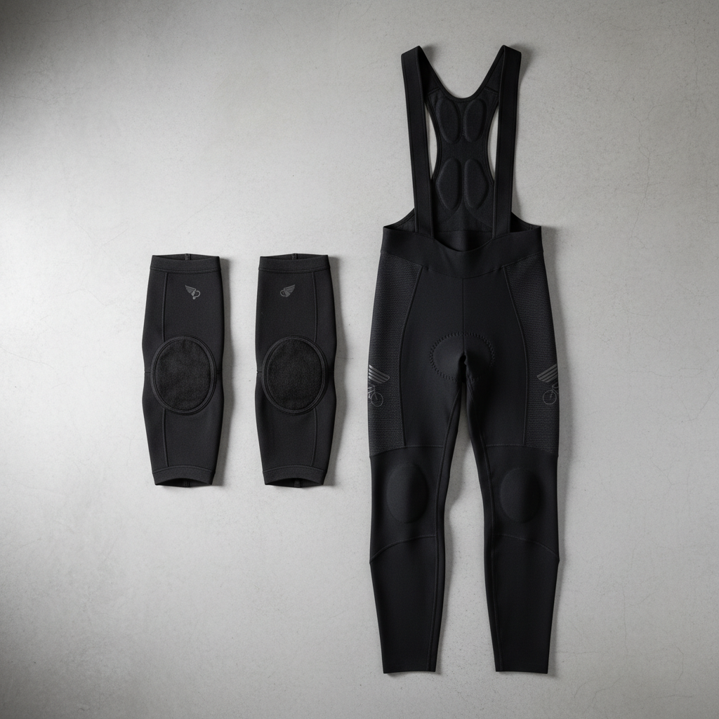 Comparison of cycling knee warmers and thermal bib tights for cold weather riding