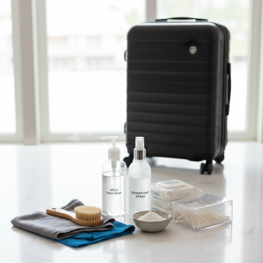 How to Clean Luggage Inside and Out