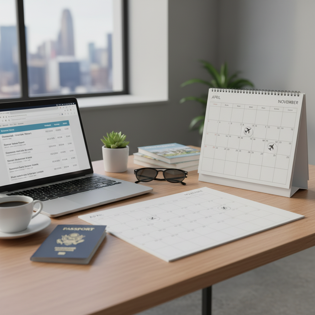 Calendar planning for Maldives shoulder season travel deals